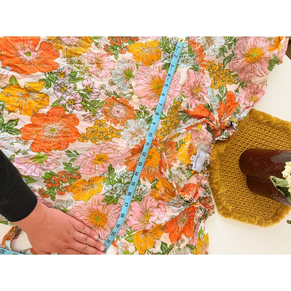 Gilner Ferrar Floral Midi Dress- Size M - Picture 3 of 3